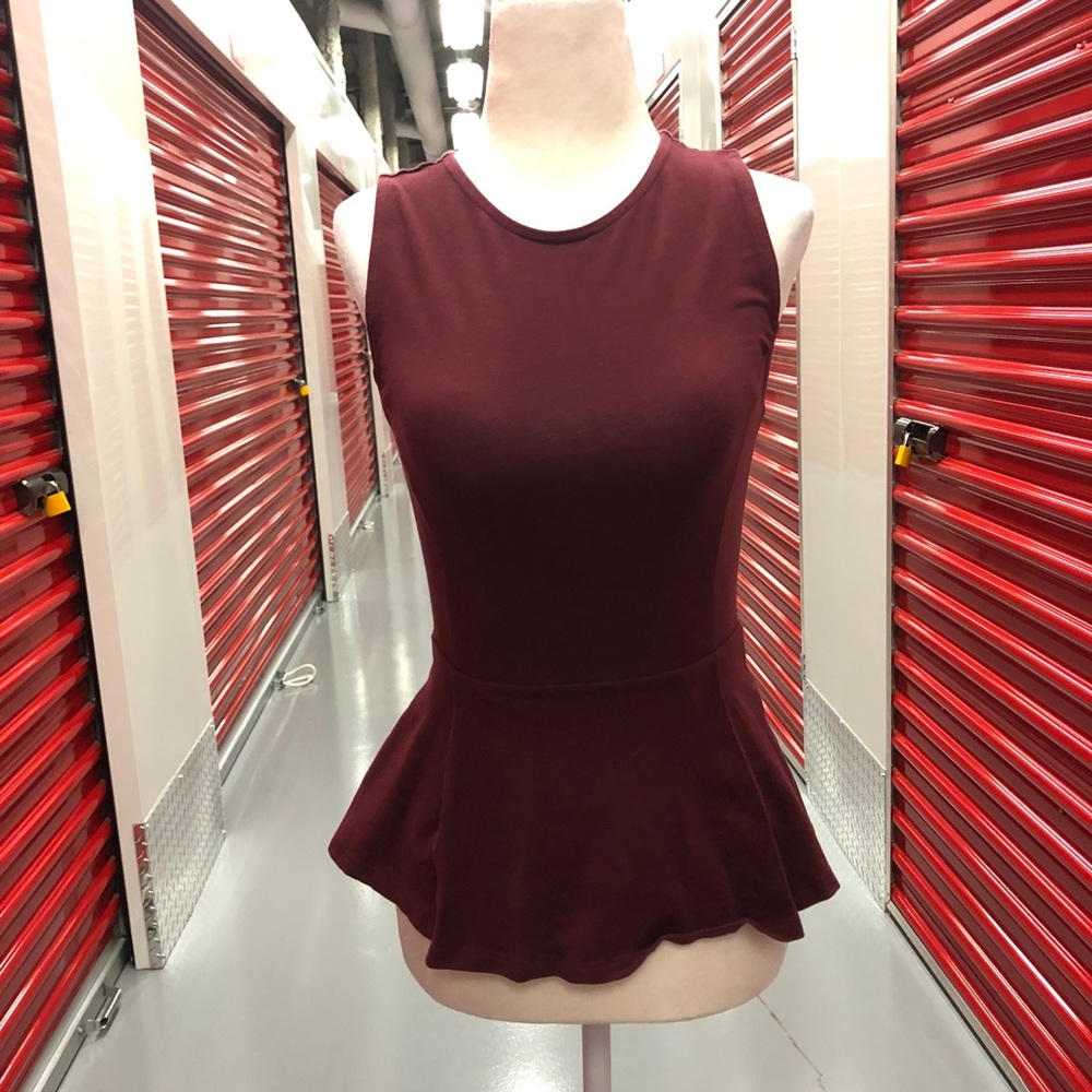 TopShop Peplum Top